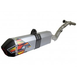 Ligne complète ART B-P122 inox/silencieux aluminium/casquette noire Sherco 250 SEF/250 SEF-R/300 SEF/300 SEF-R Ligne complète ART B-P122 inox/silencieux aluminium/casquette noire Sherco 250 SEF/250 SEF-R/300 SEF/300 SEF-R